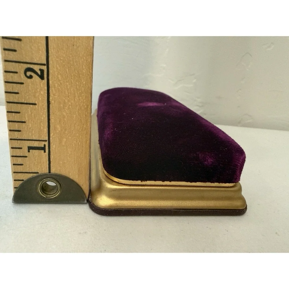 Vintages benrus Velvet clamshell watchbox official airlines Men gift displays